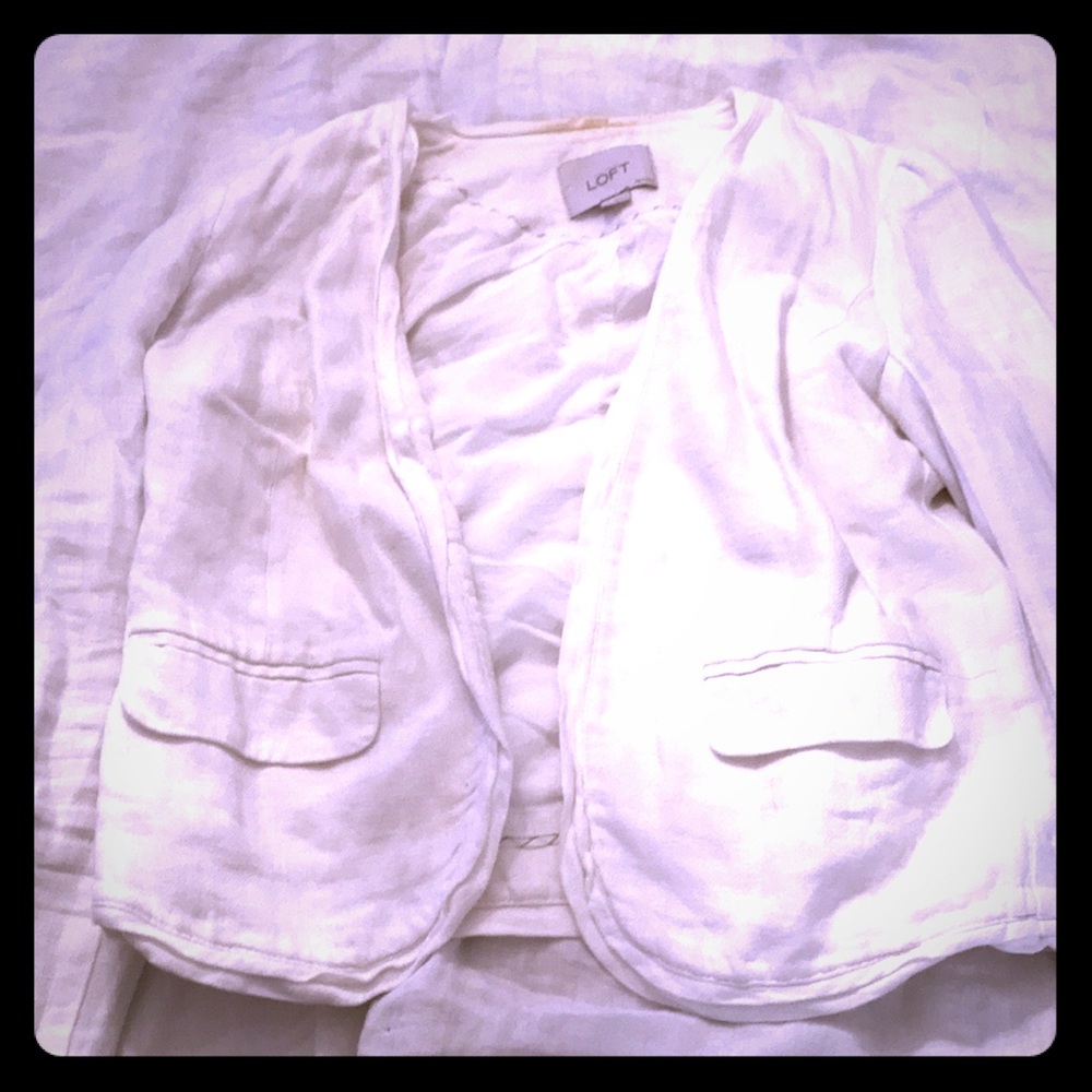 White Loft Blazer